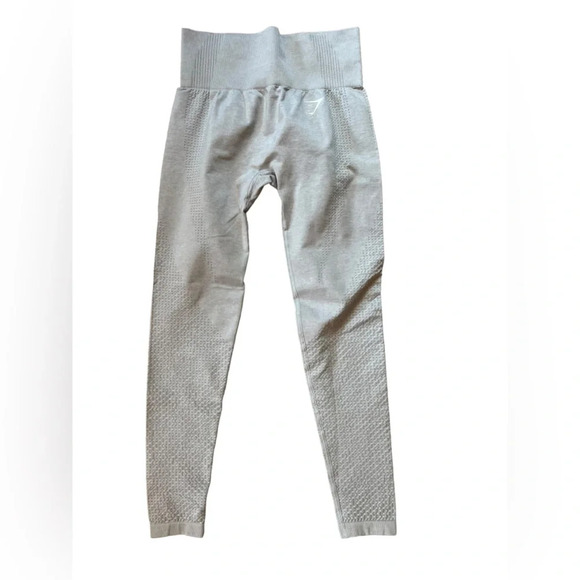 Size small high waisted gray gymshark leggings in excellent like-new condition - Picture 2 of 5